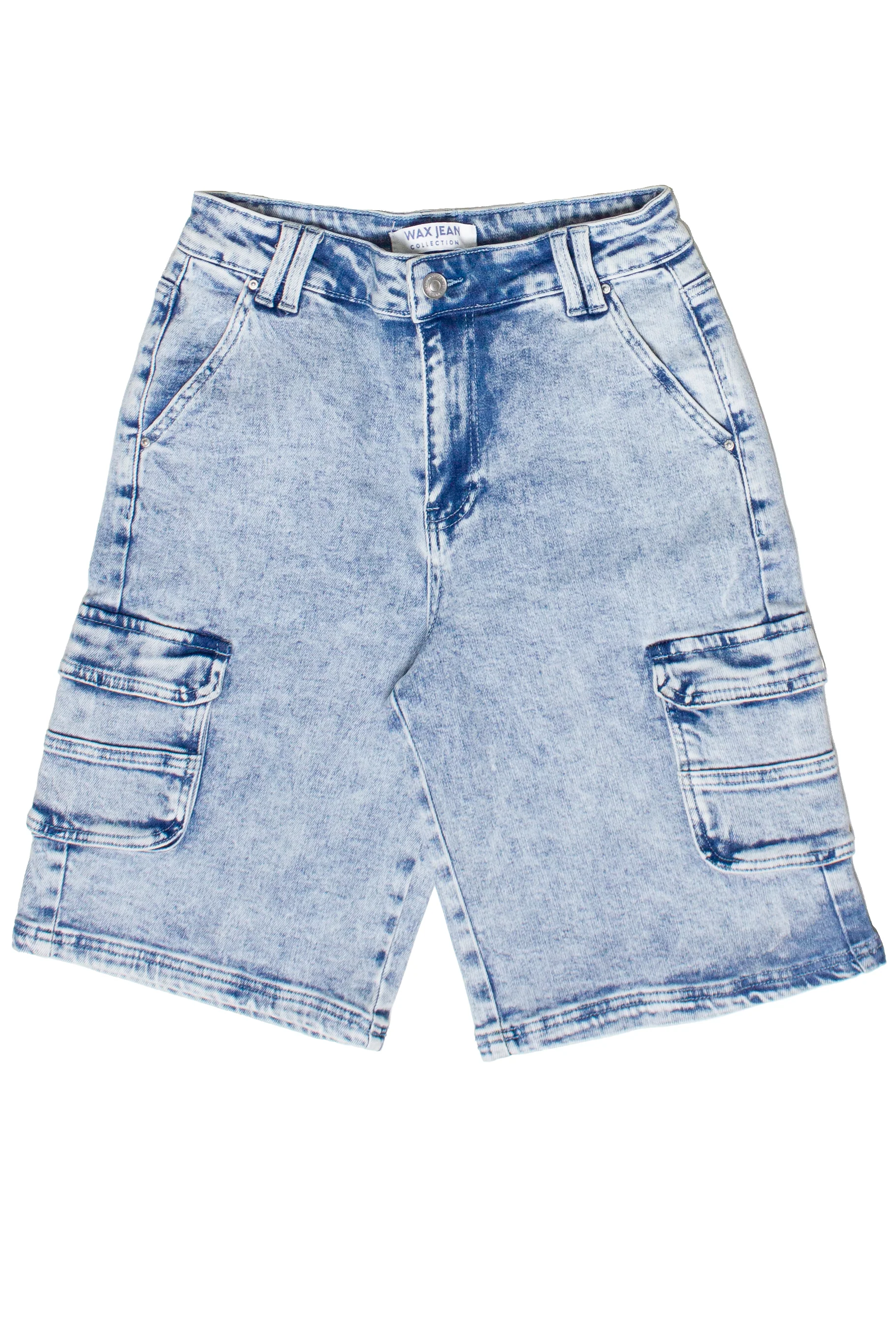 Acid Wash Cargo Jorts - Image 16