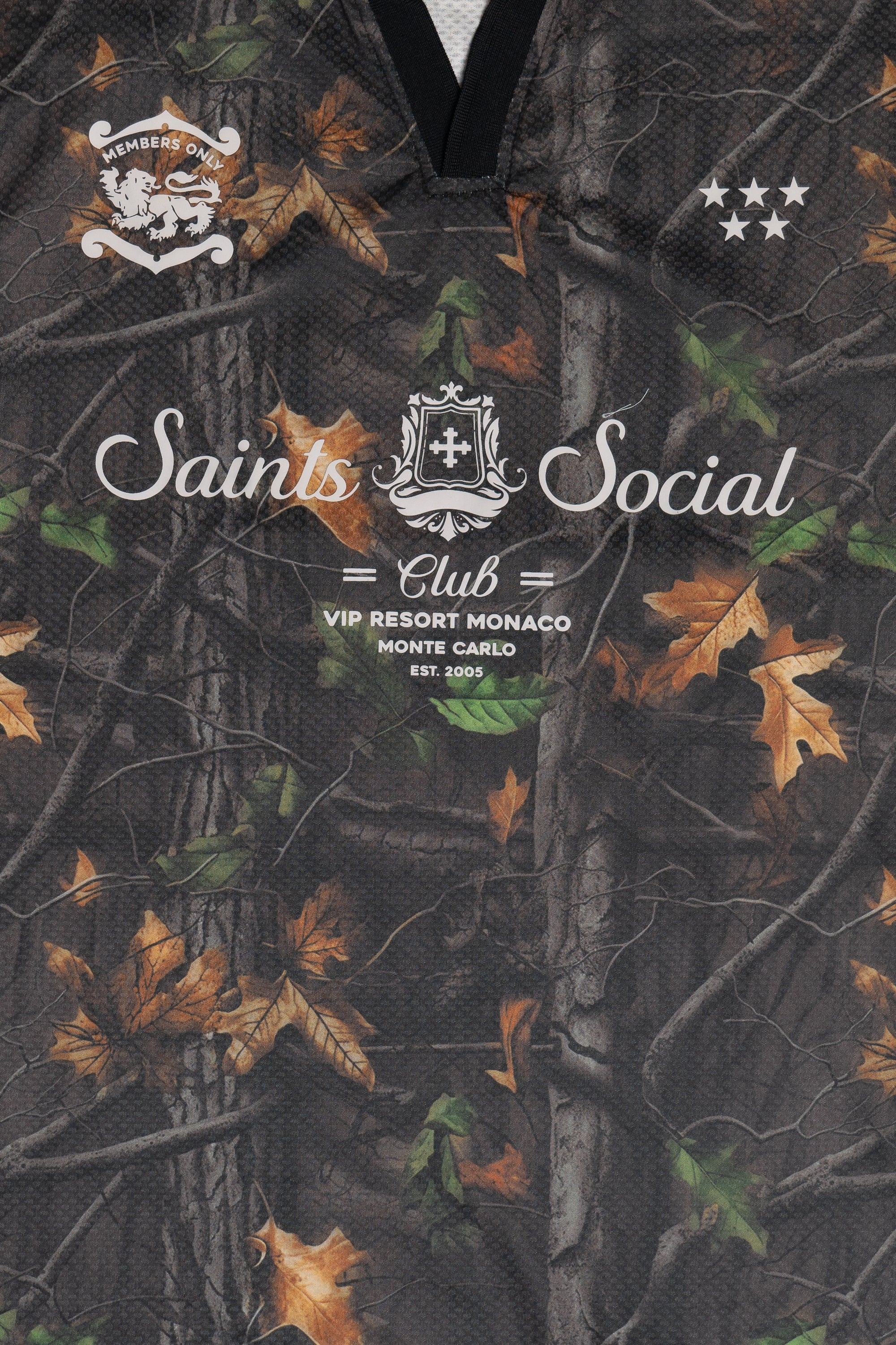 Camo Saints Social Club Soccer Shirt - Image 7
