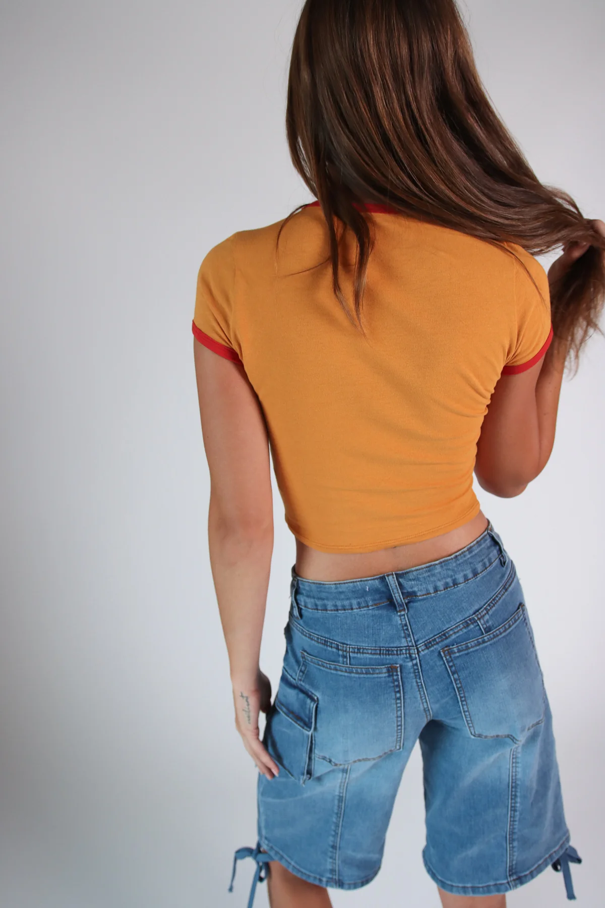 Cannabis Ringer Tee - Image 7