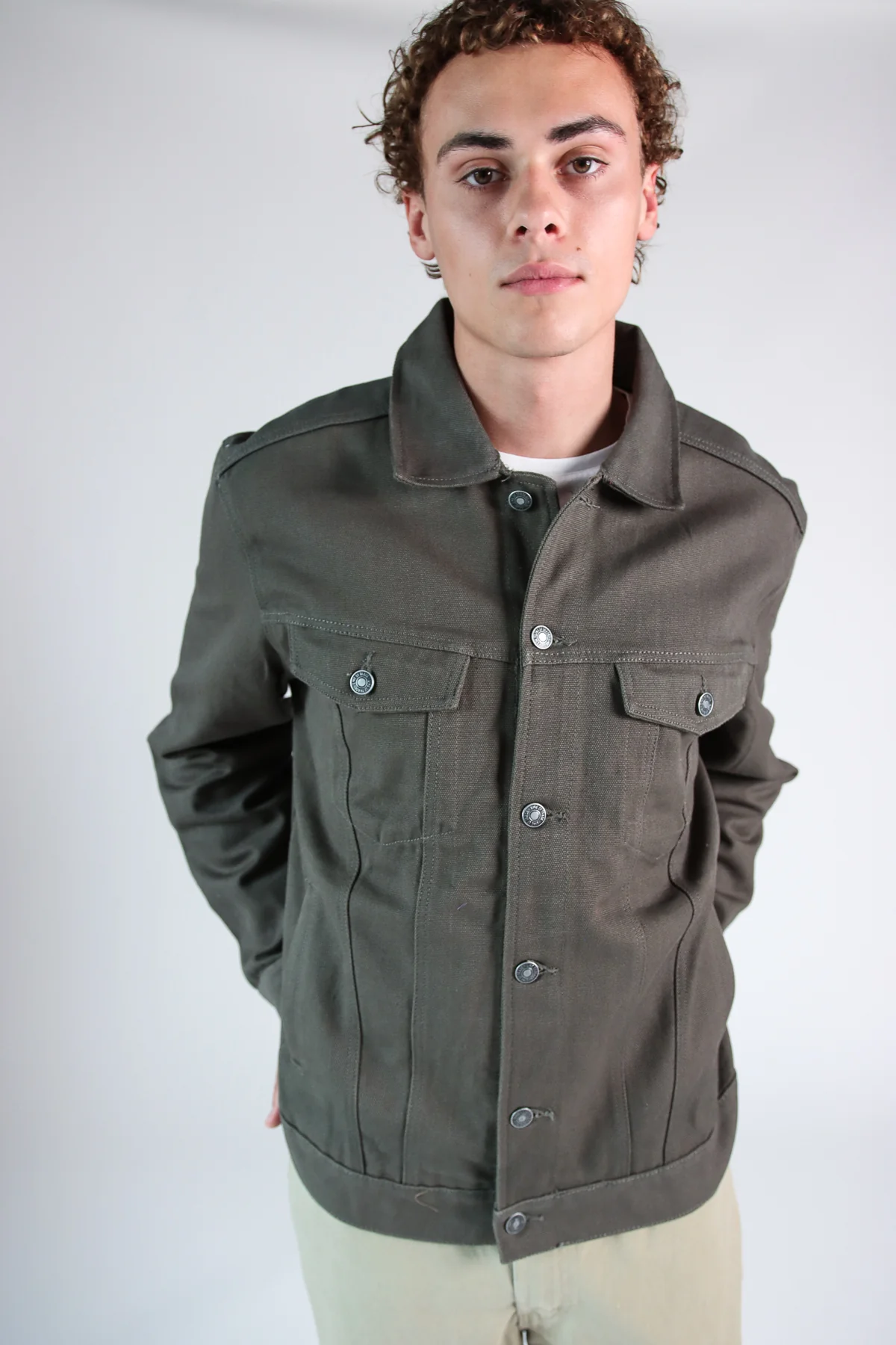 Canvas Work Jacket - Image 3