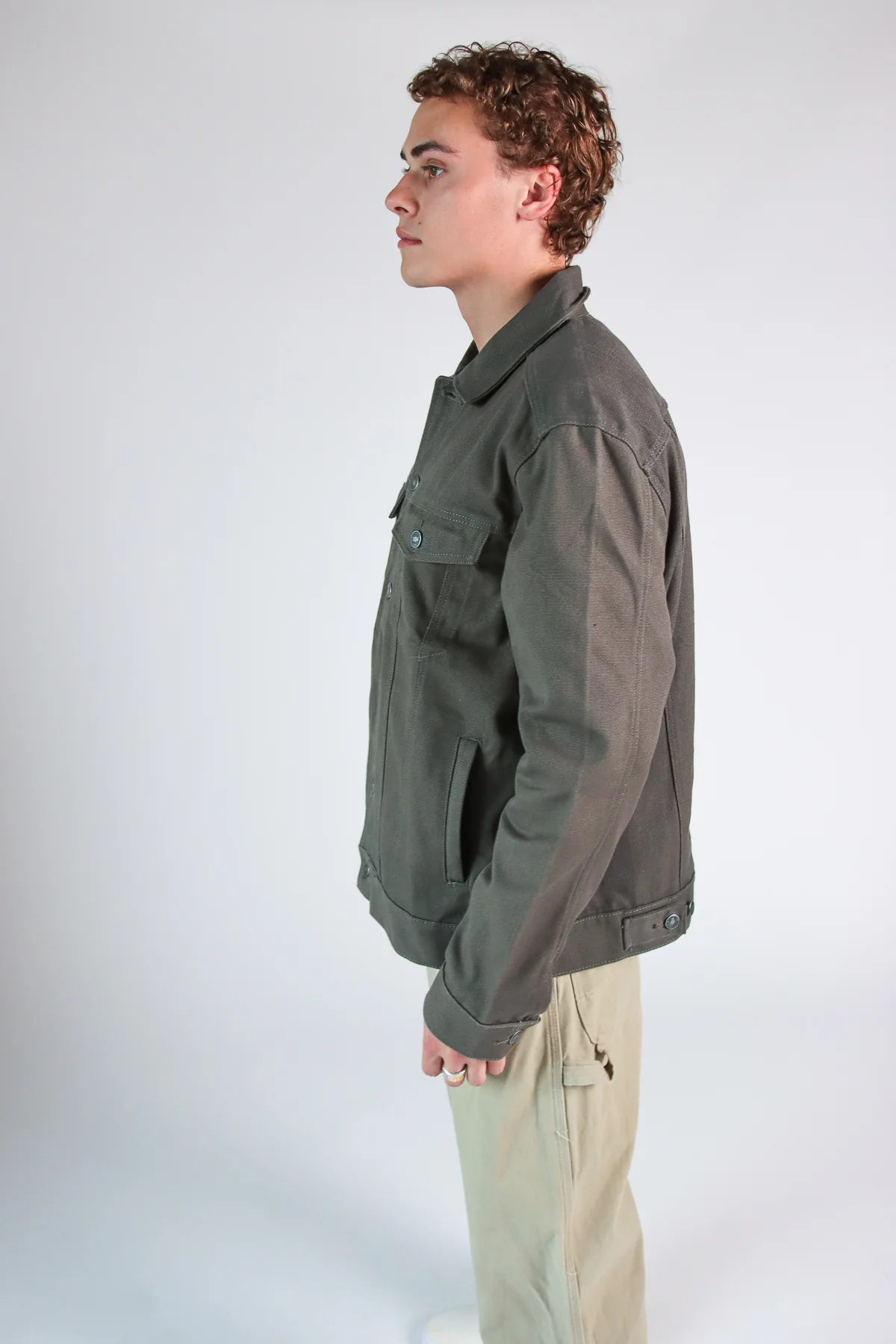 Canvas Work Jacket - Image 7