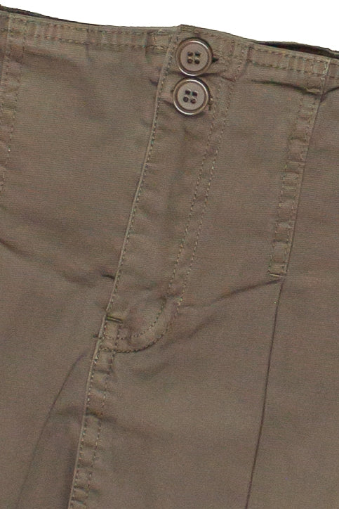 Cotton Twill Bubble Hem Mini Skirt - Image 6