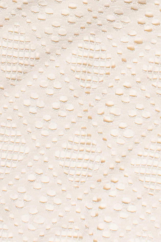 Diamond Pointelle Beaded Halter Mini Dress - Image 9