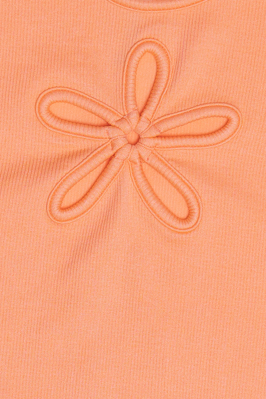 Flower Cut Out Seamless Tank Top - Image 22