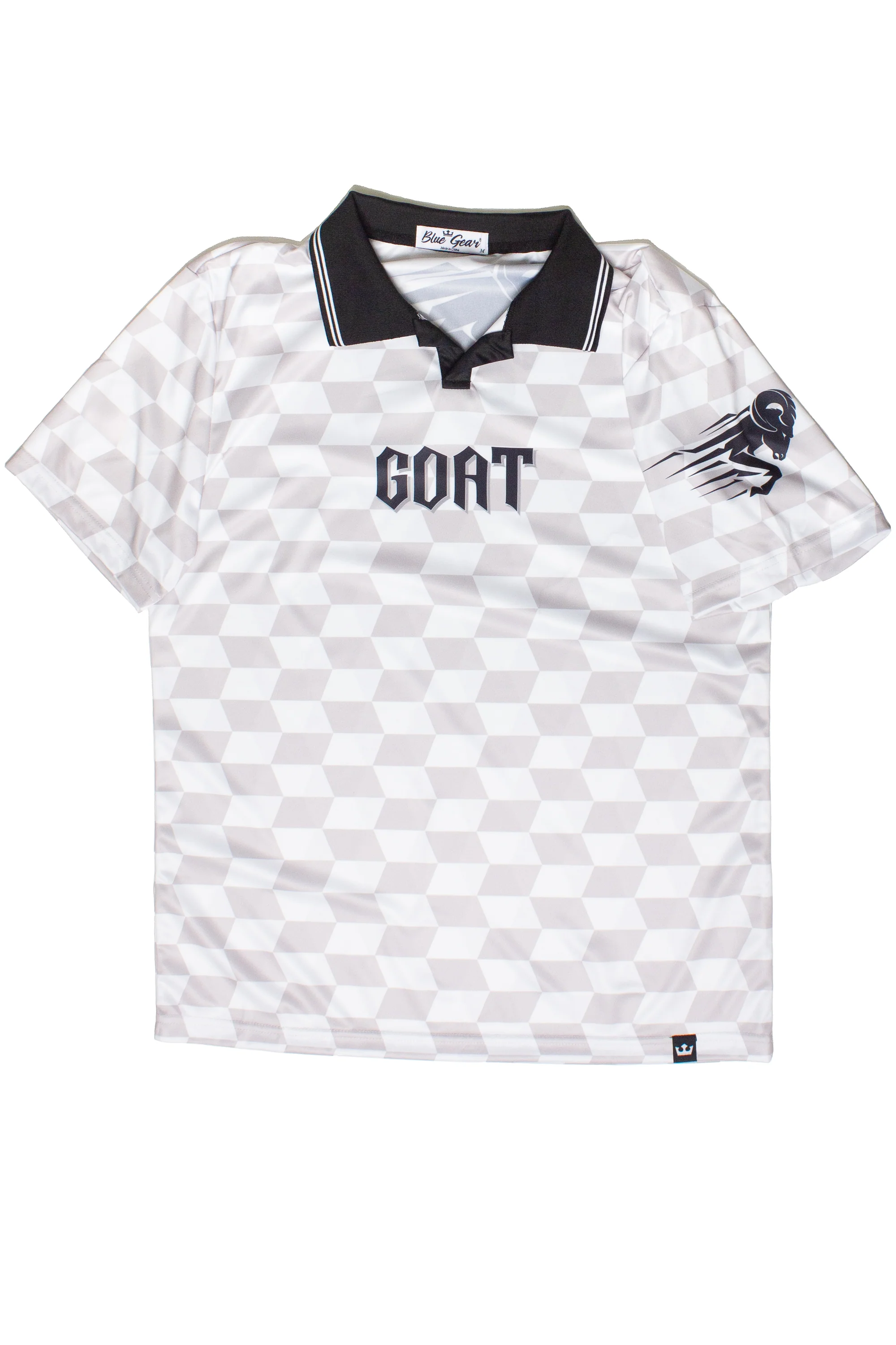 GOAT Checkered Soccer Jersey - Image 7