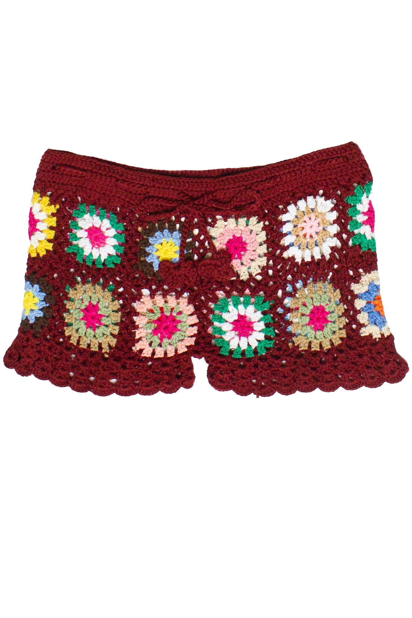 Granny Square Crochet Shorts - Image 6