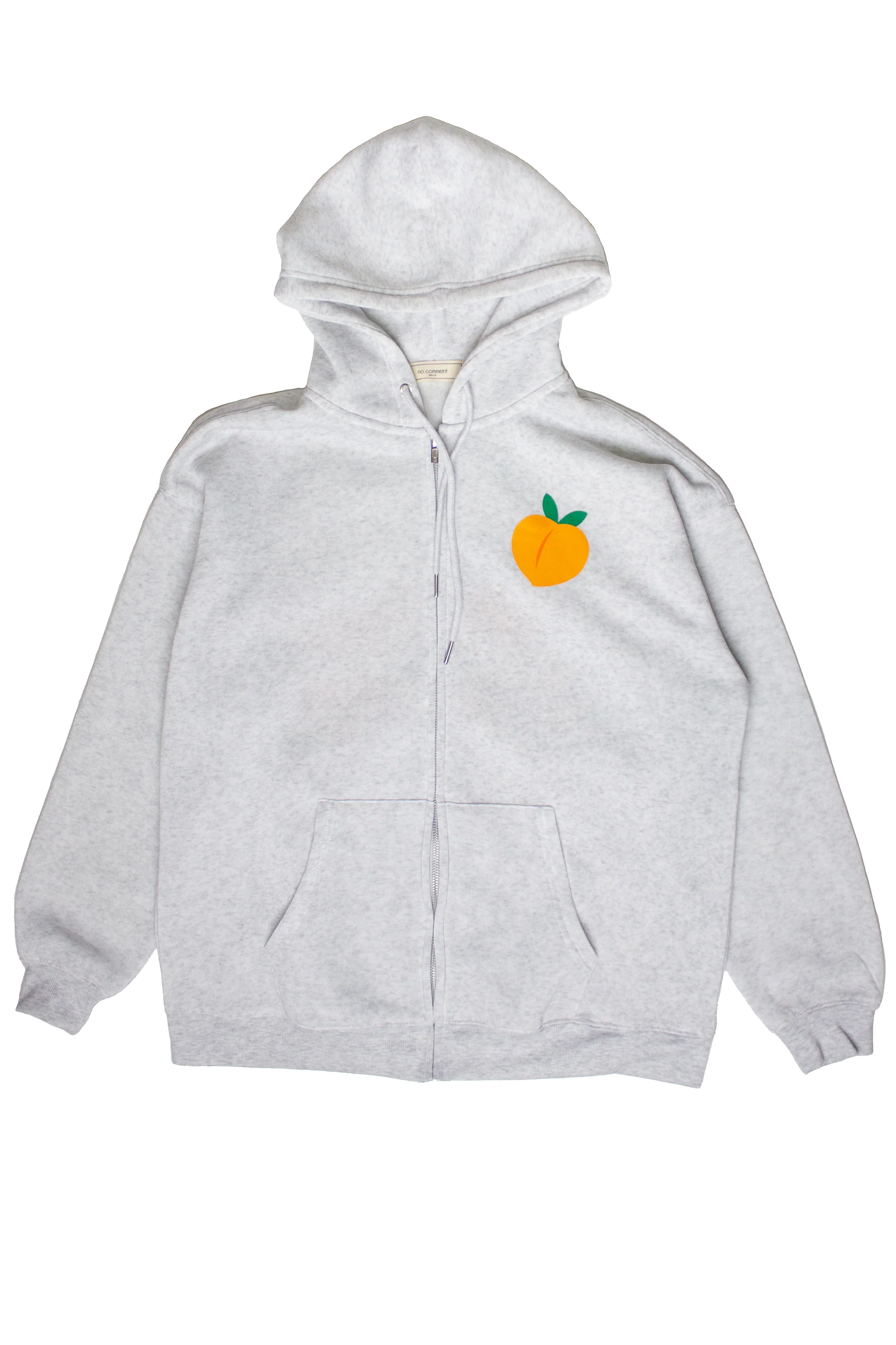 Just Peachy Oversized Zip Up Hoodie - Image 4