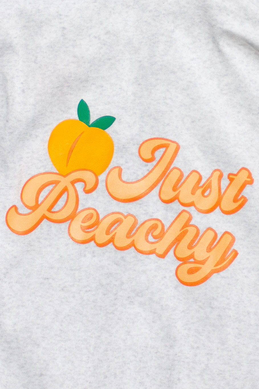 Just Peachy Oversized Zip Up Hoodie - Image 9