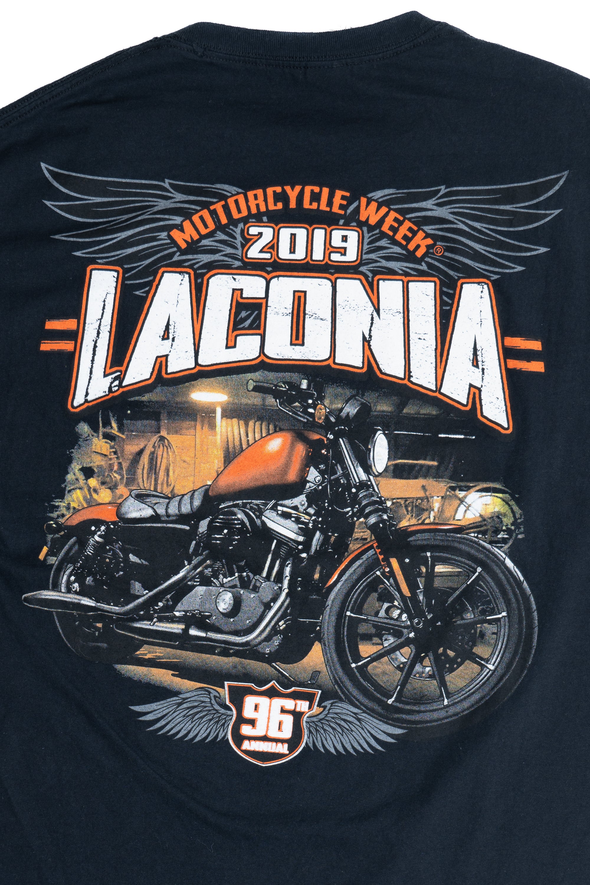 Laconia Motorcycle Week 2019 T-Shirt - Image 4