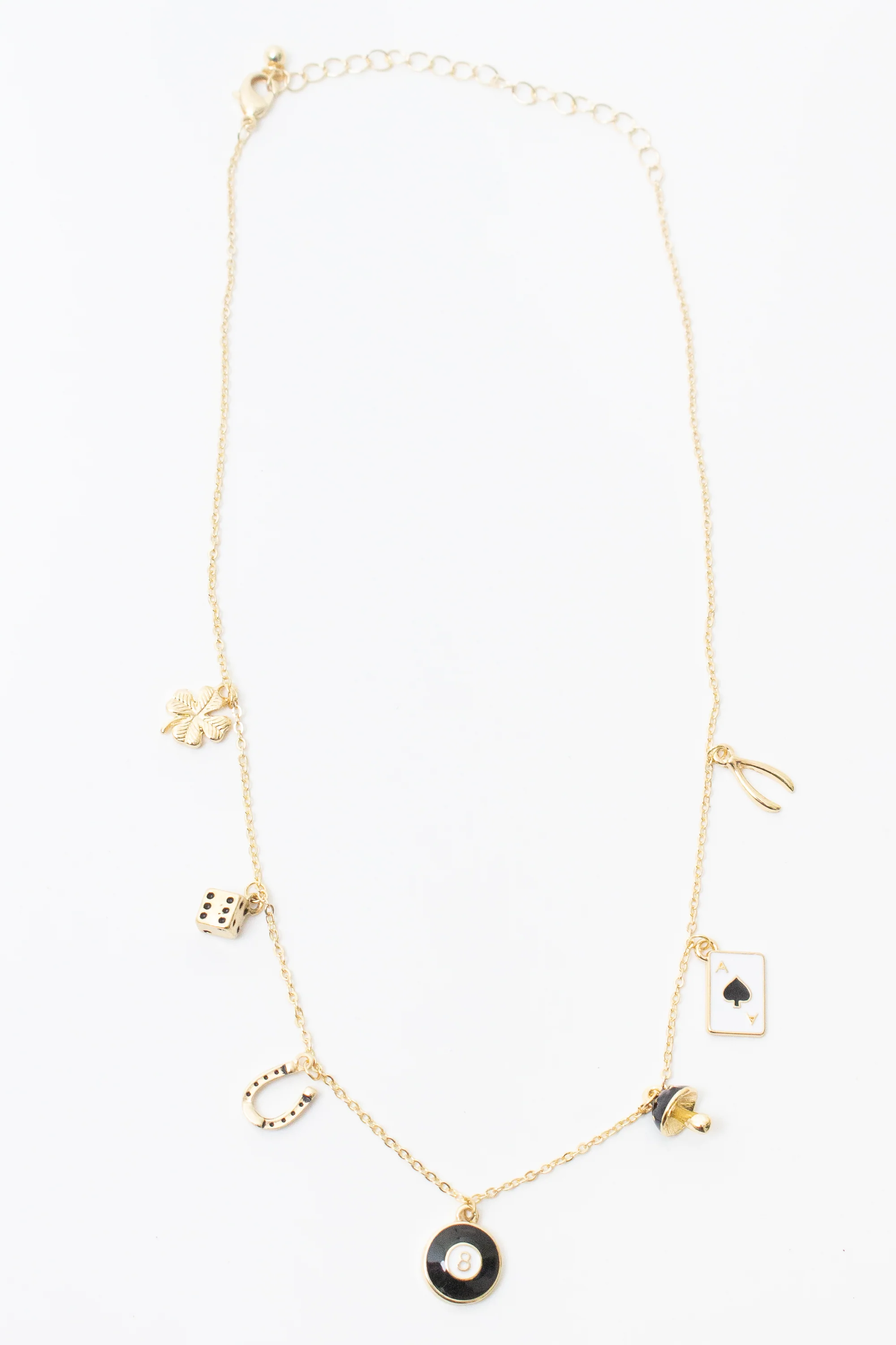 Lucky 8 Ball Charm Necklace - Image 4