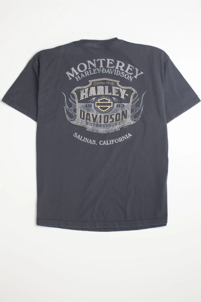 Monterey Harley Davidson T-Shirt 1 - Image 3