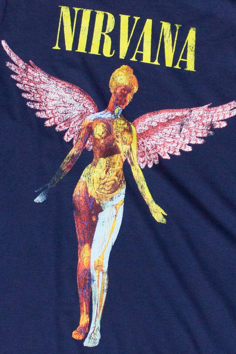 Nirvana In Utero Long Sleeve Graphic T-Shirt - Image 6