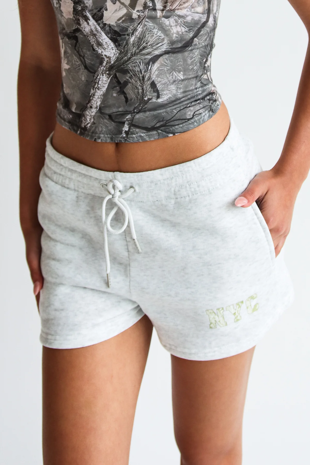 NYC Woodland Sweatshorts - Image 3