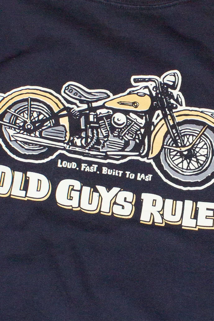 Old Guys Rule Motorcycle T-Shirt - Image 6