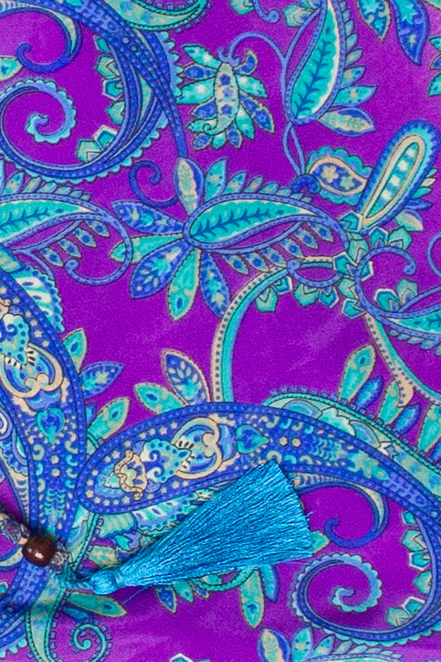 Patterned Scarf Halter Dress - Image 11