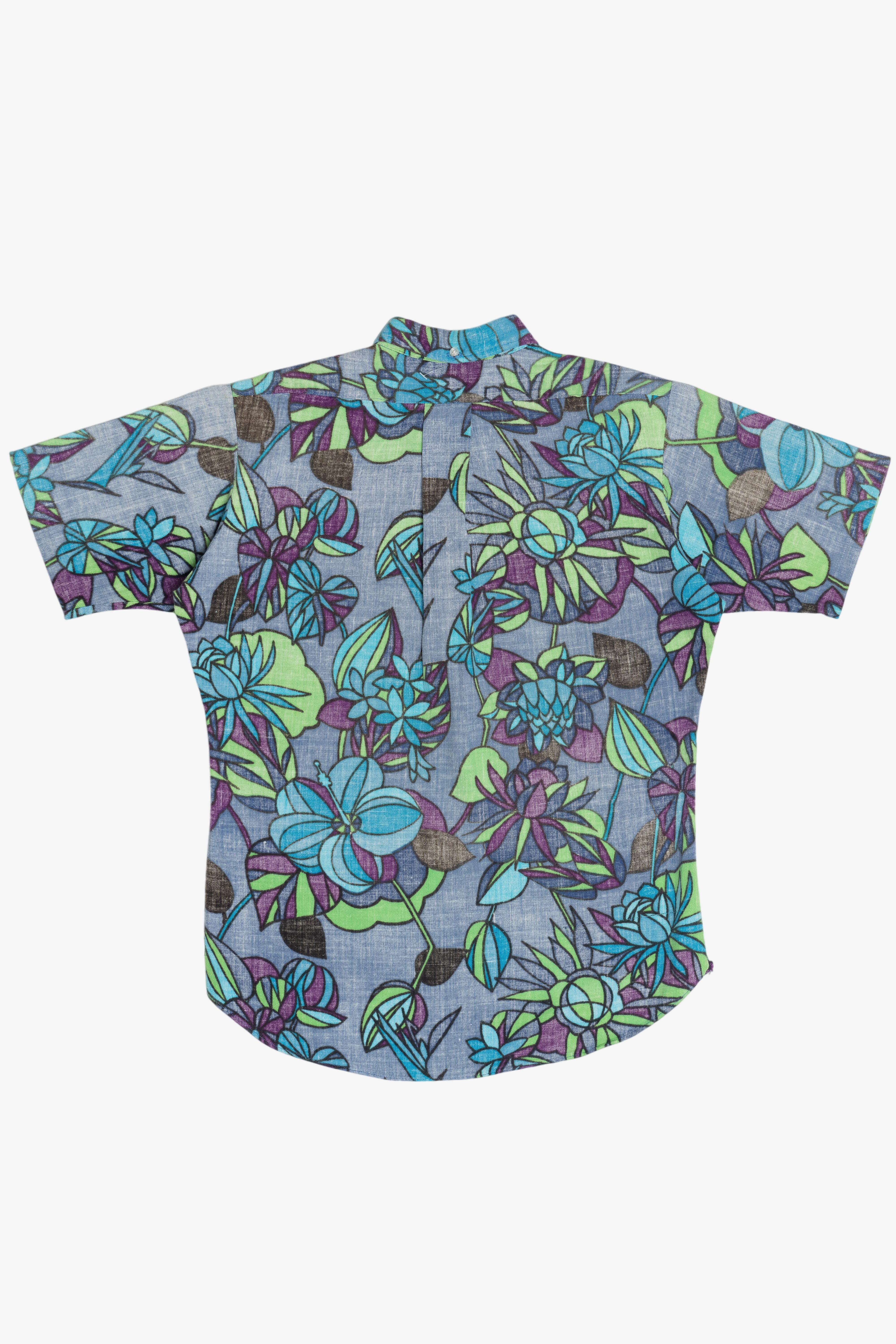 Rare Vintage Hawaiian Women's Quarter Button Down Shirt Robert Rutherford's 40/50s - Image 5