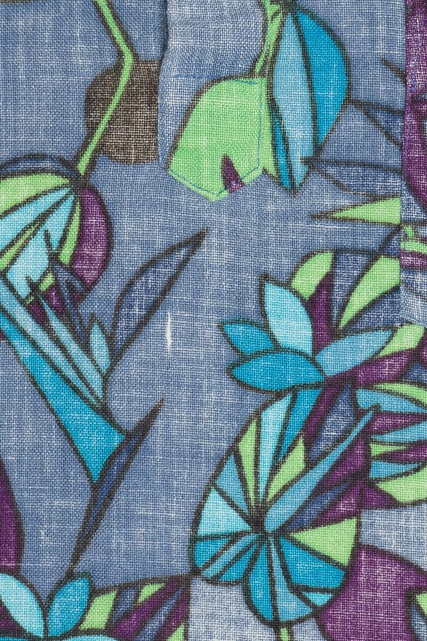 Rare Vintage Hawaiian Women's Quarter Button Down Shirt Robert Rutherford's 40/50s - Image 7