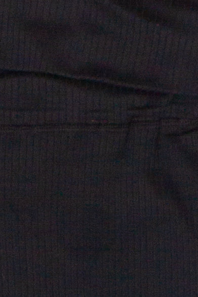 Ribbed Lightweight Fleece Lined Flare Leggings - Image 16