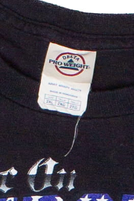 Ride On Freedom American Flag Motorcycle T-Shirt - Image 3