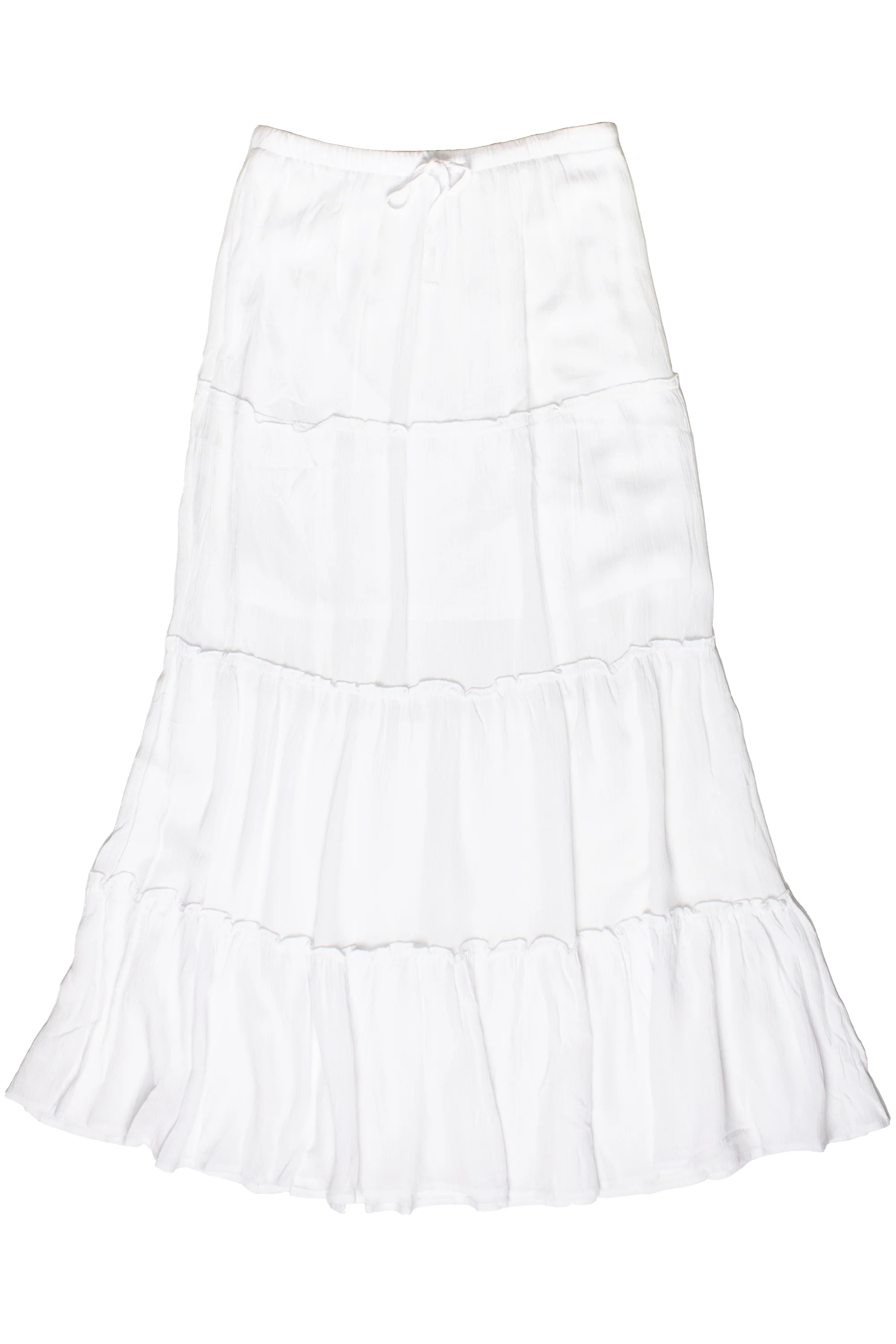 Ruffle Trim Tiered Maxi Skirt - Image 10