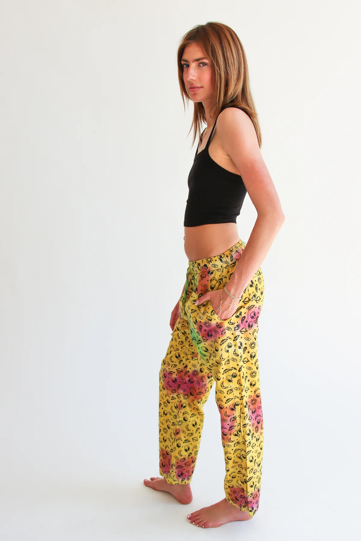 Space Aliens Tie Dye Pants - Image 3