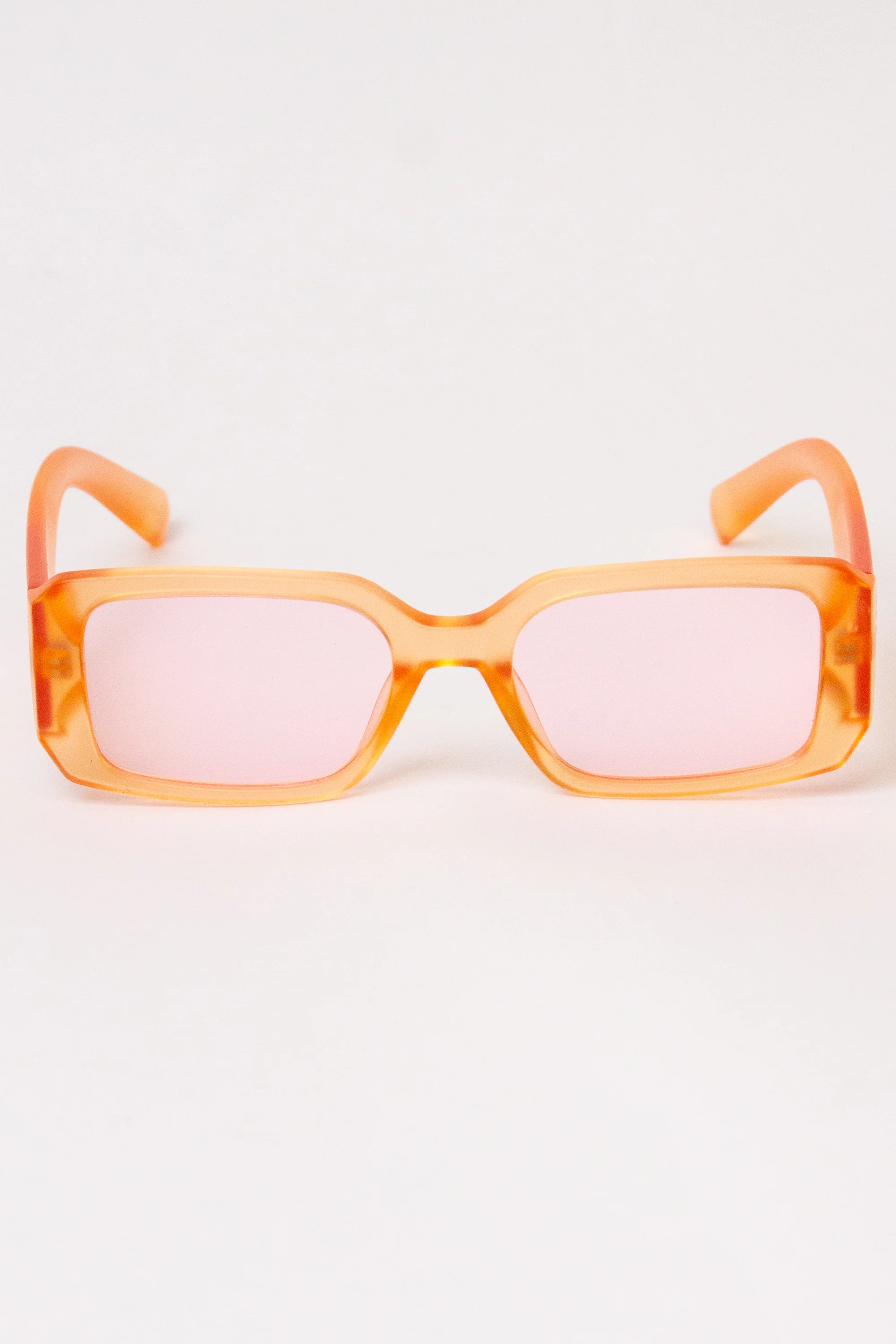 Thick Frame Rectangle Sunglasses - Image 3