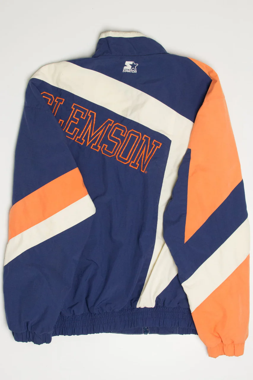 Vintage Clemson Tigers Starter Jacket 19701 - Image 3