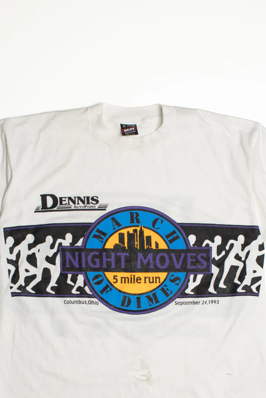 Vintage Five Mile Run T-Shirt - Image 3