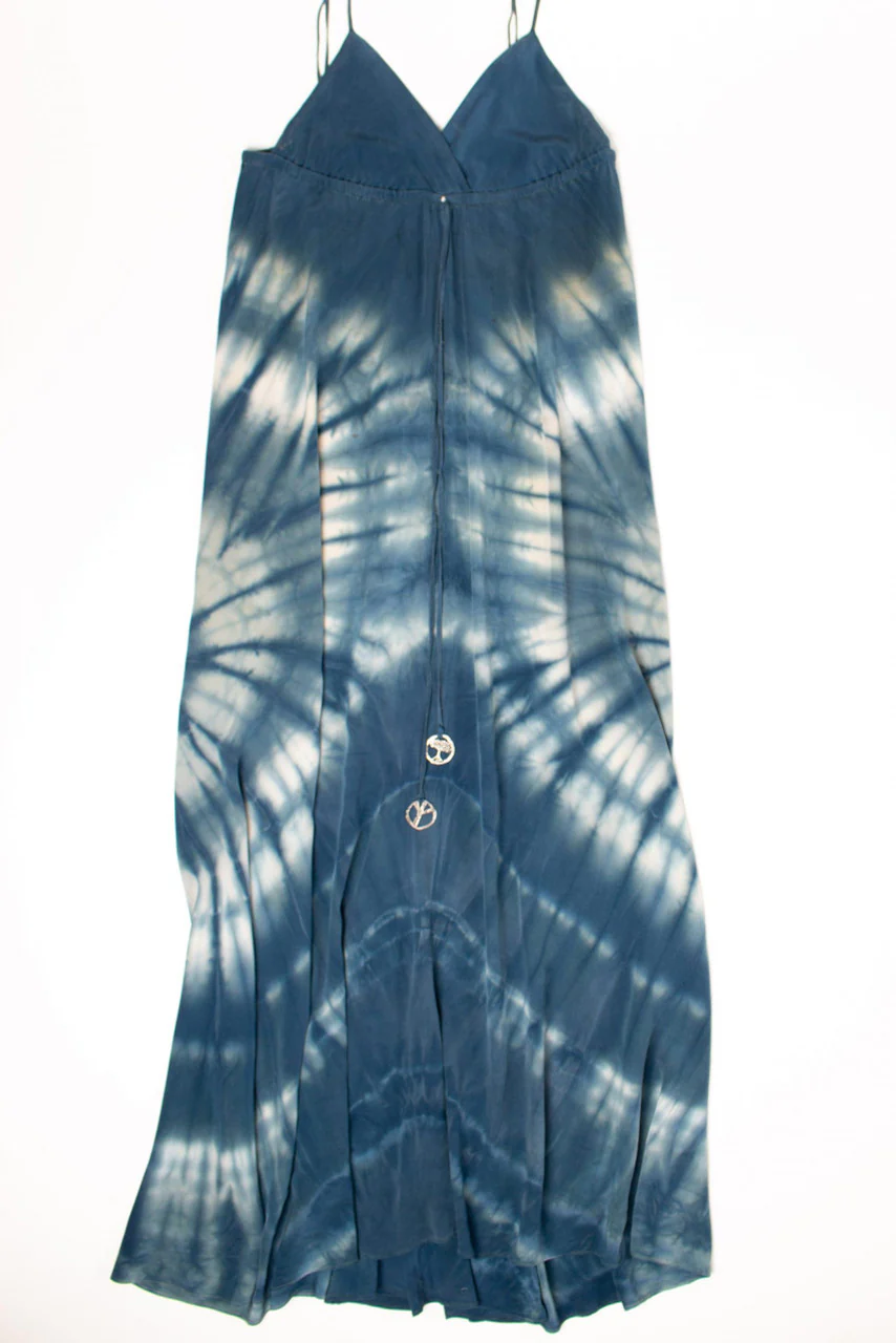 Vintage Hippie Charm Tie Dye Dress (2000s) - Image 3